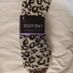 Ellen Tracy Cozy Socks - 4 Pair